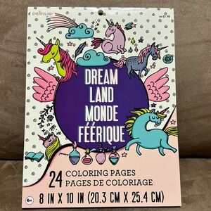 Creatology dream land coloring book